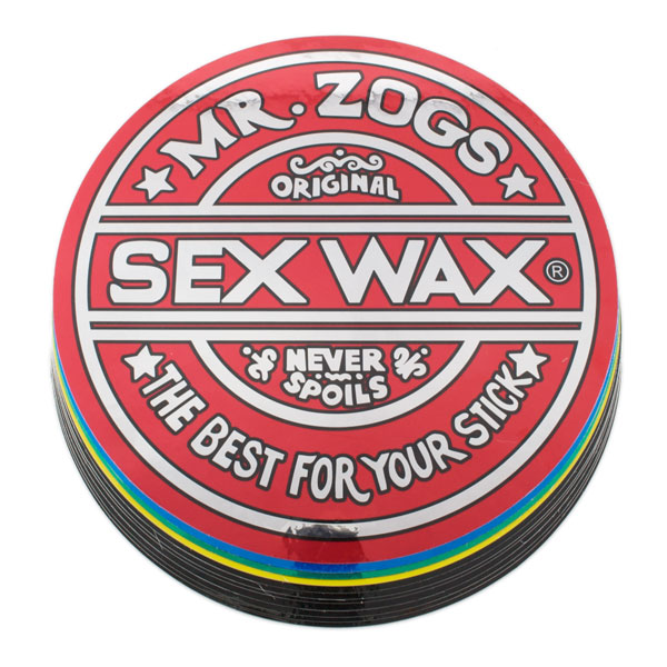 Sexwax Decals Dc Mr Zog S Surfboard Wax