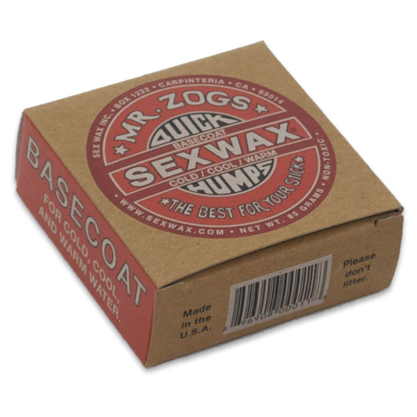 Sexwax Quick Humps Surf Wax Eco Box QHB Mr. Zog's Surfboard Wax