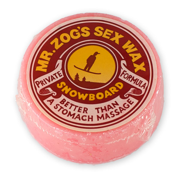 Sexwax Snowboard Wax SBWX Mr. Zog's Surfboard Wax