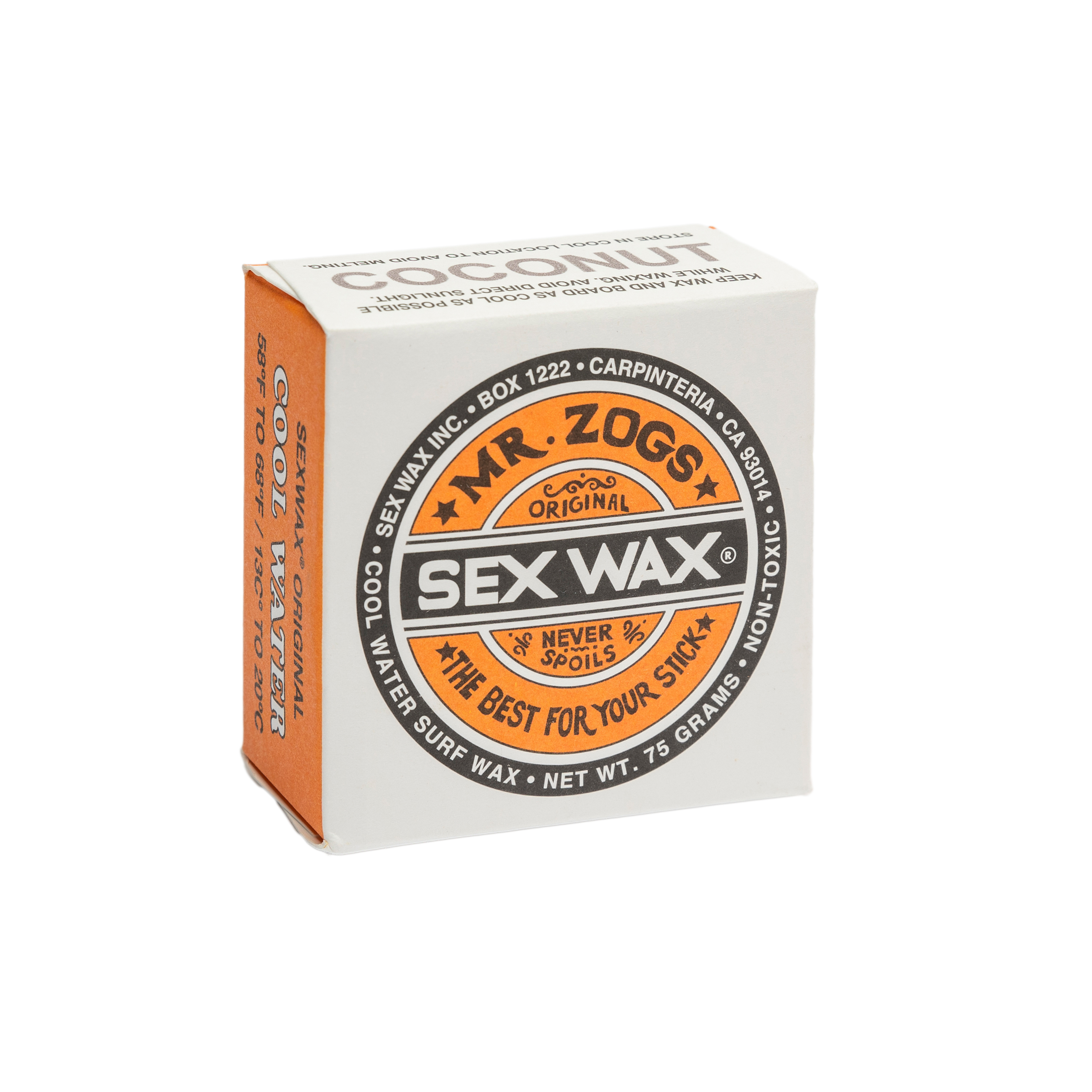 Mr. Zogs Sex Wax (Cool/Topcoat) — Ocean Beach Surf and Skate Shop