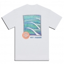 Sexwax Wet Dreams: Men's Short Sleeve White Small