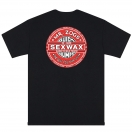 Sex Wax Hawaii: Mens Short Sleeve Black Small