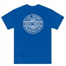 Sexwax Pinstripe: Men's Short Sleeve Royal Small