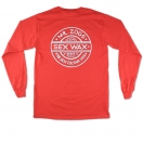 Sexwax Star: Men's Long Sleeve Red Small