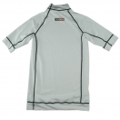 Sexwax Rashguard: Men's (2 inch Neck) White Small