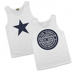 Sexwax Plain Star: Men's Tanktop