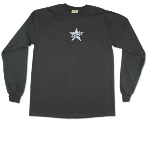 Silver Star: Men's Long Sleeve Black Small