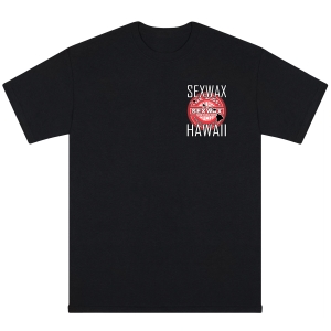 Sex Wax Hawaii: Mens Short Sleeve Black Small