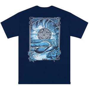 Sexwax Sunrise Men's Short Sleeve Navy Small