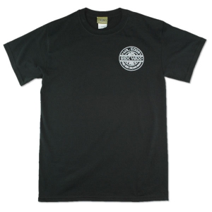 Sexwax Pinstripe: Men's Short Sleeve Black Small