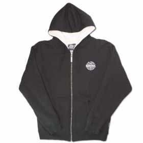 Sexwax Pinstripe: Men's Sherpa Zip Sweat