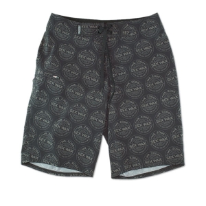 Sexwax Boardshort: All Over Print on Black  28