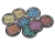 Sexwax Decals: Diecut Circle/ 2' Diameter
