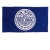 Sexwax Jacquard Knit Beach Towel: Blue/White